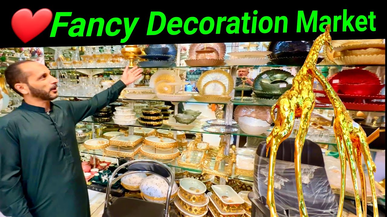 Sasti decoration market ab Lahore ma😍\ shahalam market lahore