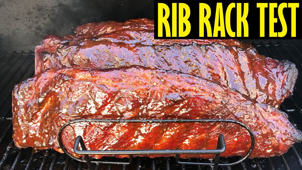 Rib Rack Test On The Oklahoma Joe's Highland Offset Smoker