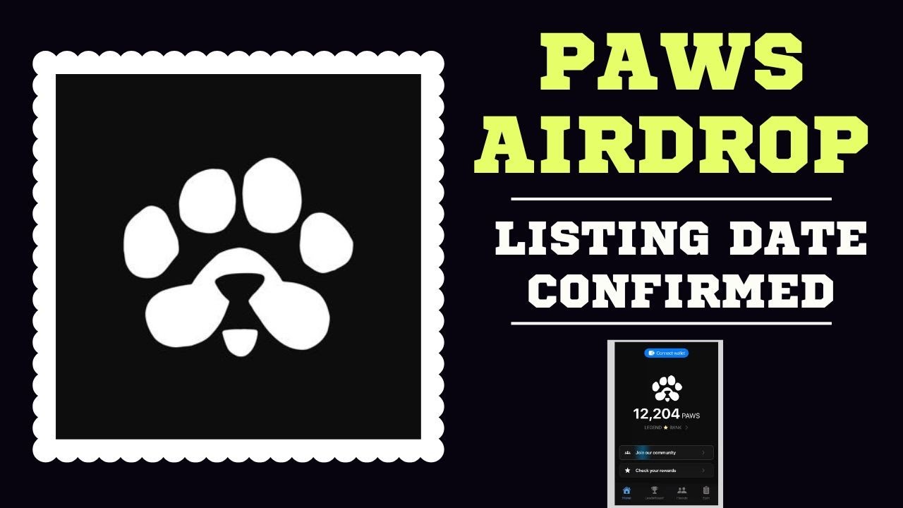 Paws Price Update | Paws Airdrop | Paws Coin Update | Crypto Mining Bot  Crypto news
