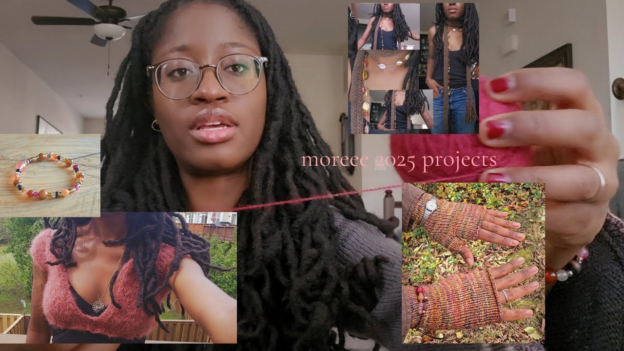 everything else i made in 2025 ( knitting, crochet, etc.)