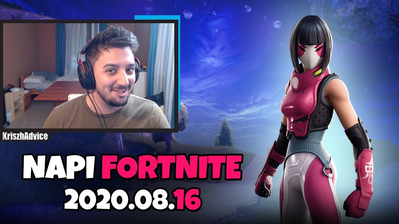 NAPI FORTNITE #SOLO | 2020.08.16 (Fortnite Battle Royale)