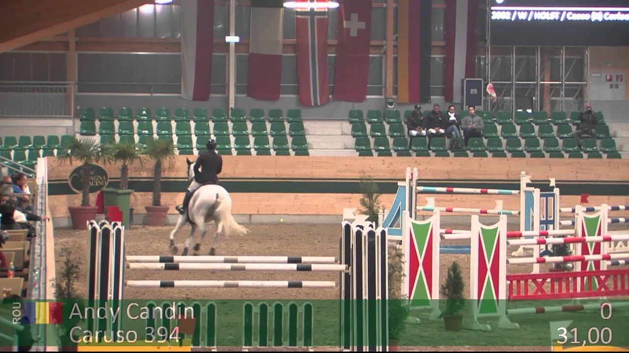 Gold Tour 1.45m SAMSTAG: Sieger Candin Andy mit Caruso 394...