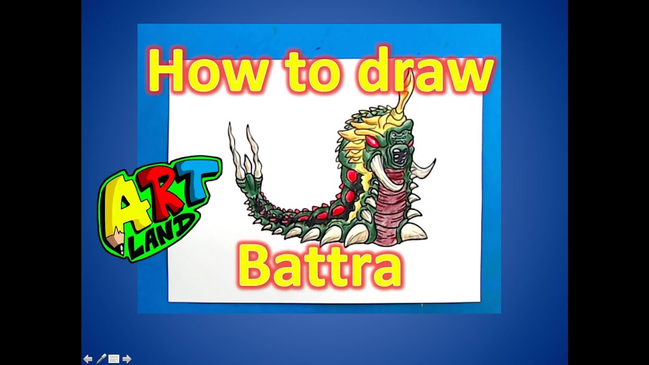 How to draw Battra