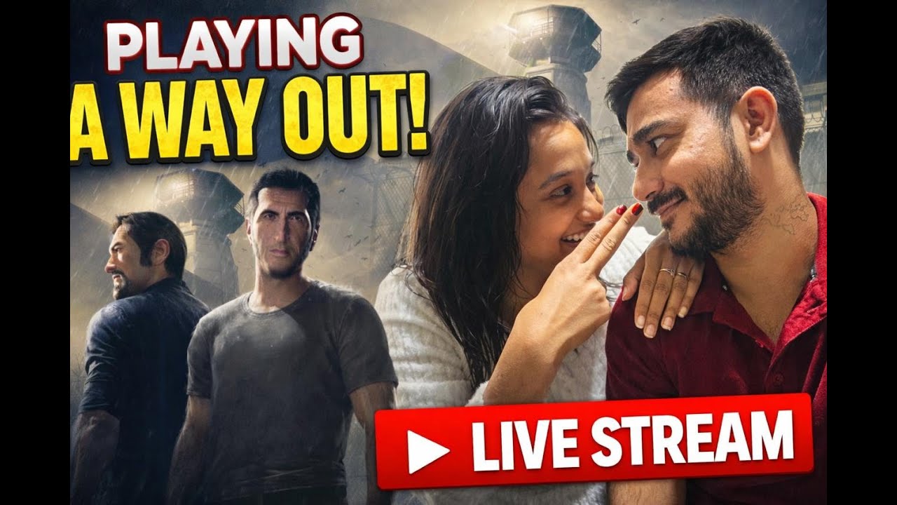 Escape the Prison With my Wife || A Way Out 