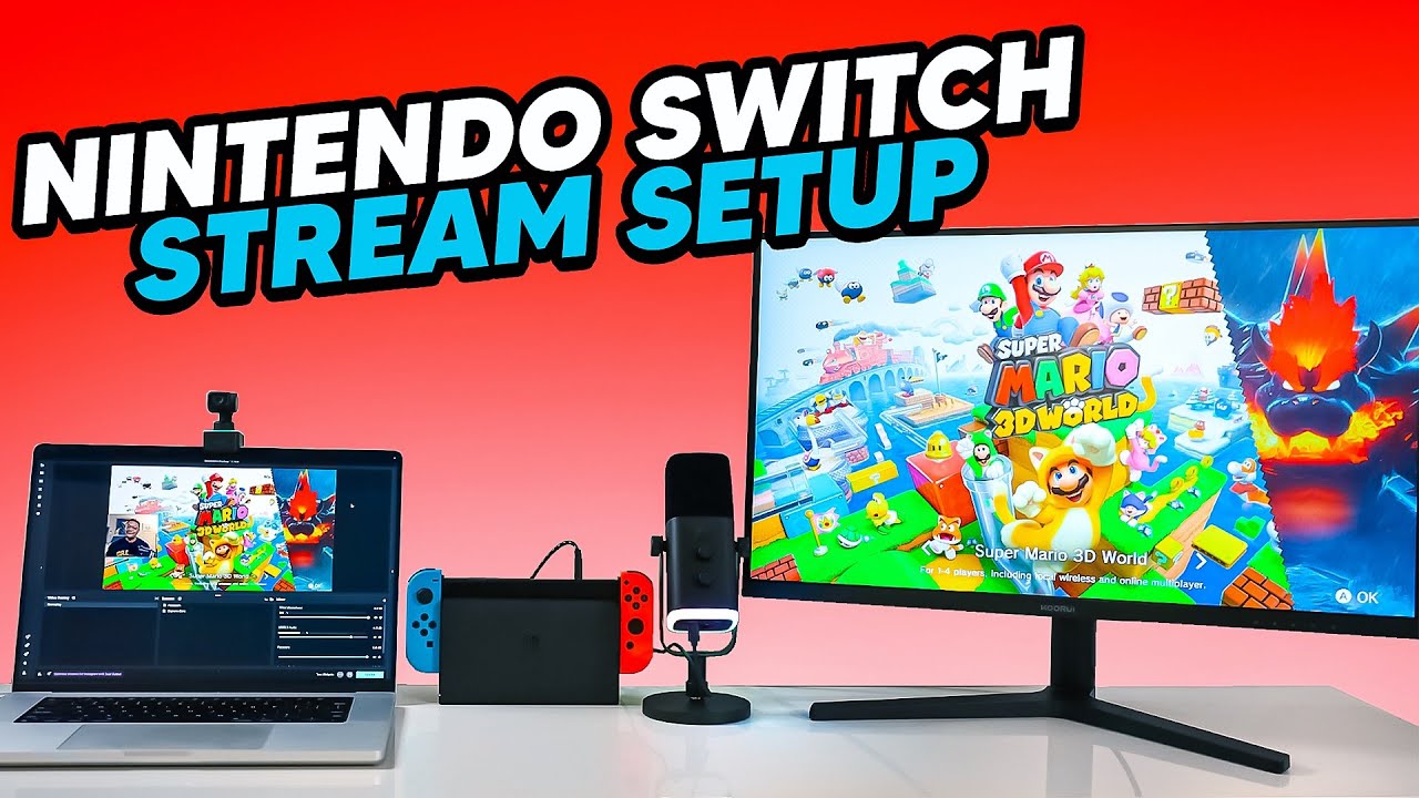 Создание профессиональной системы потоковой передачи для Nintendo Switch (Mac OS)