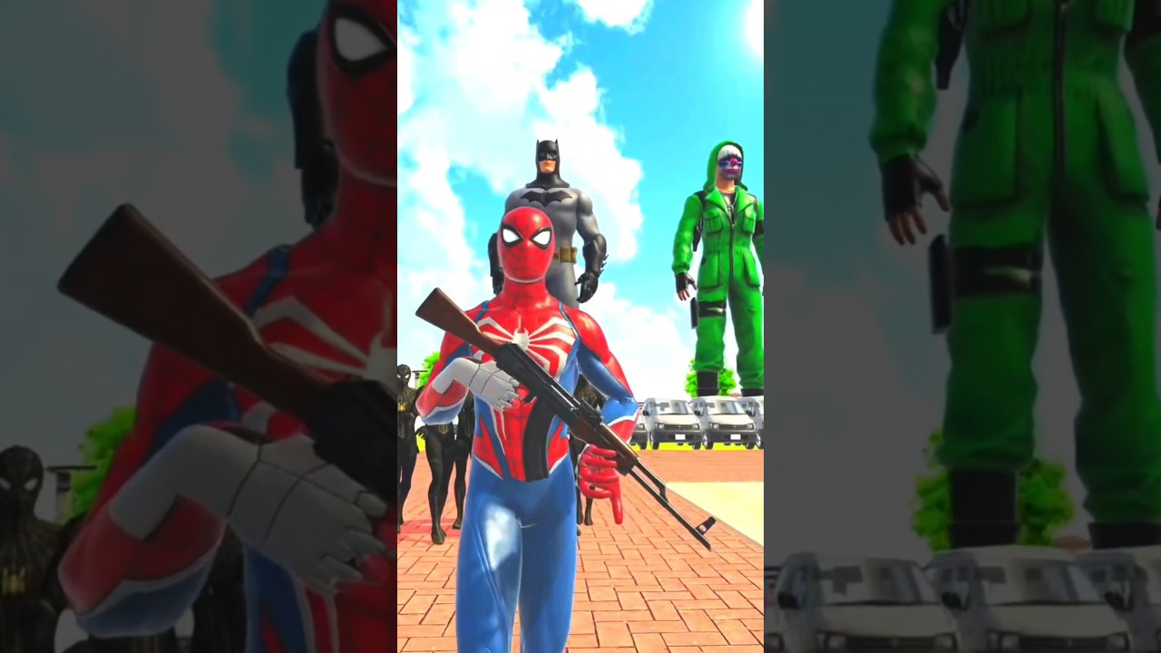 SpiderMan Final Fight With Green Criminal ⚡