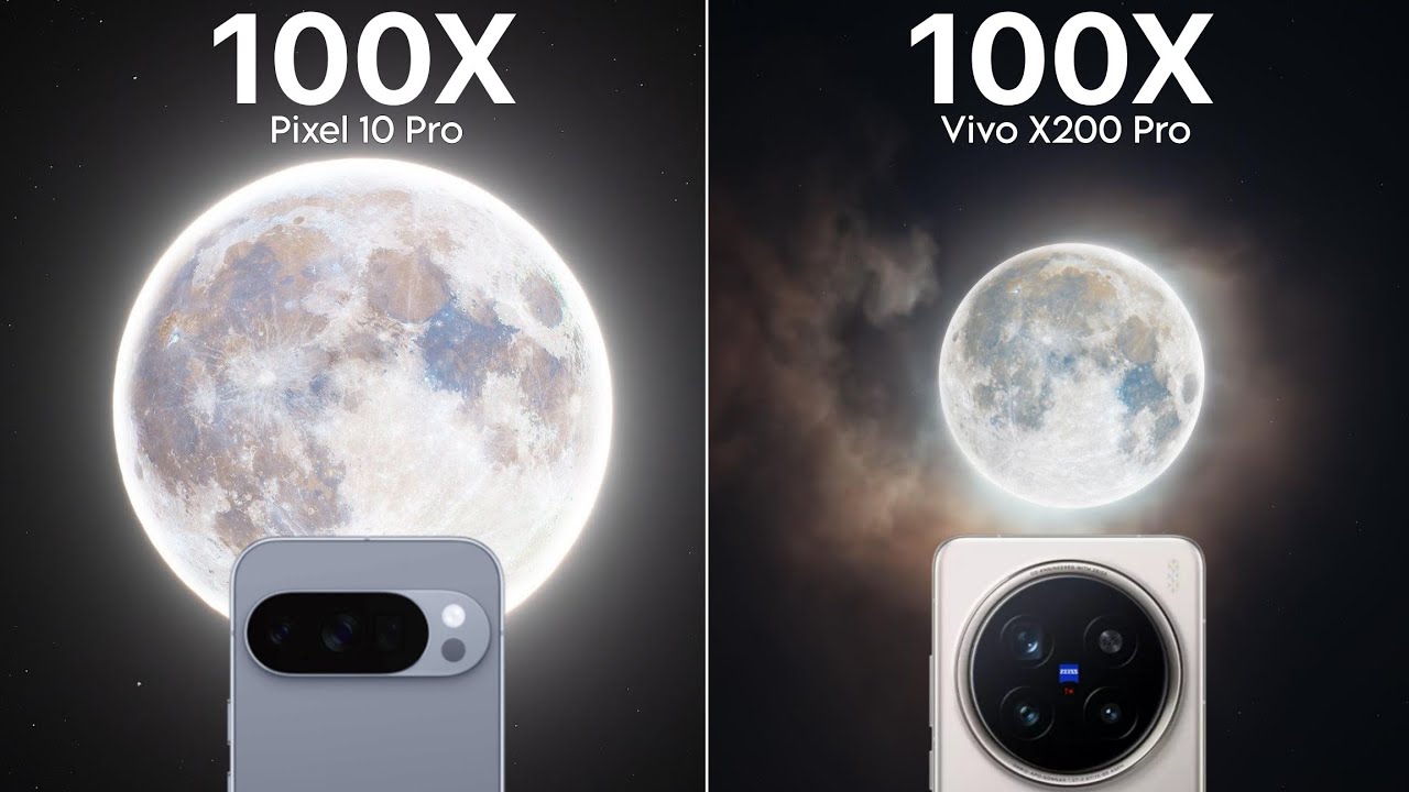 Google Pixel 10 Pro VS Vivo X200 Ultra Live Zoom Test Comparison