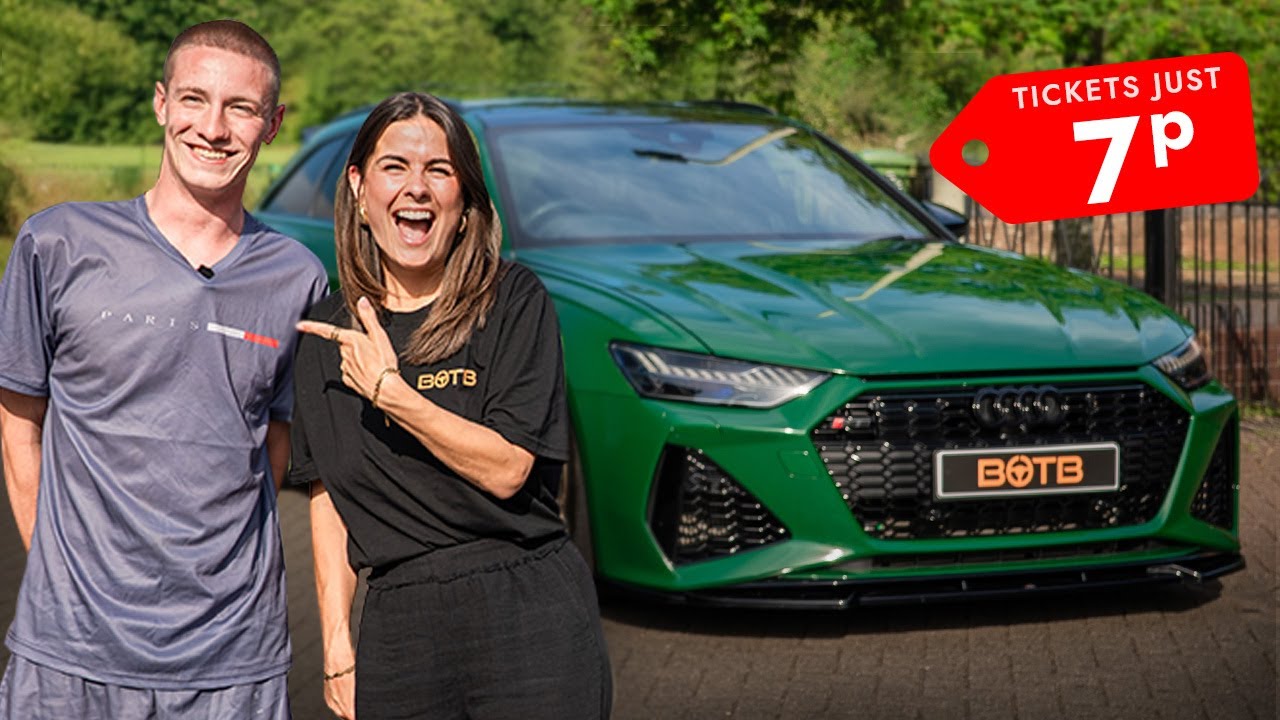 22 Year Old Builder Wins Audi RS6 And Nearly Cries