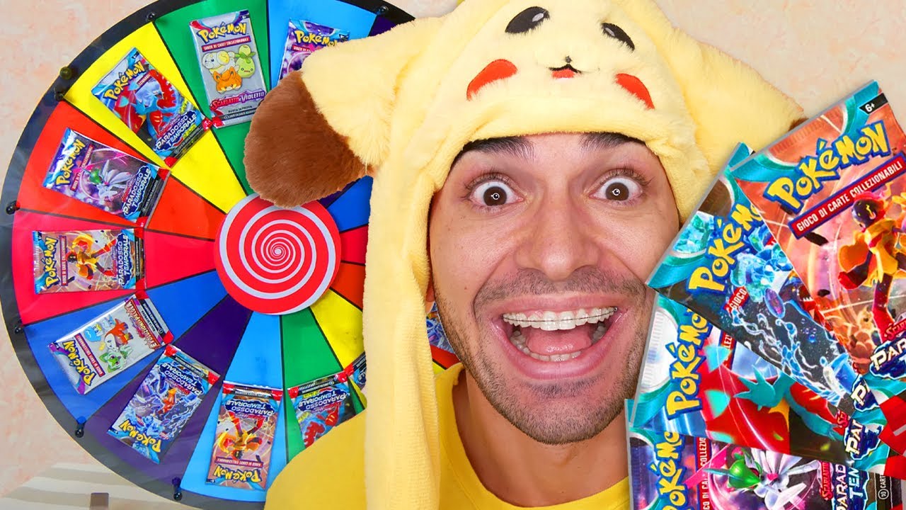 LA RUOTA DELLE CARTE POKEMON!!