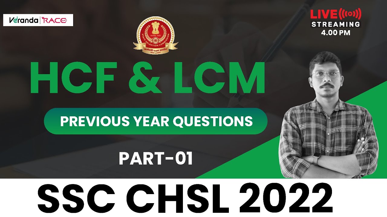 HCF & LCM - Aptitude Tricks & Shortcuts, PYQ Maths, Part- 1 in Malayalam | SSC Exams | Veranda Race
