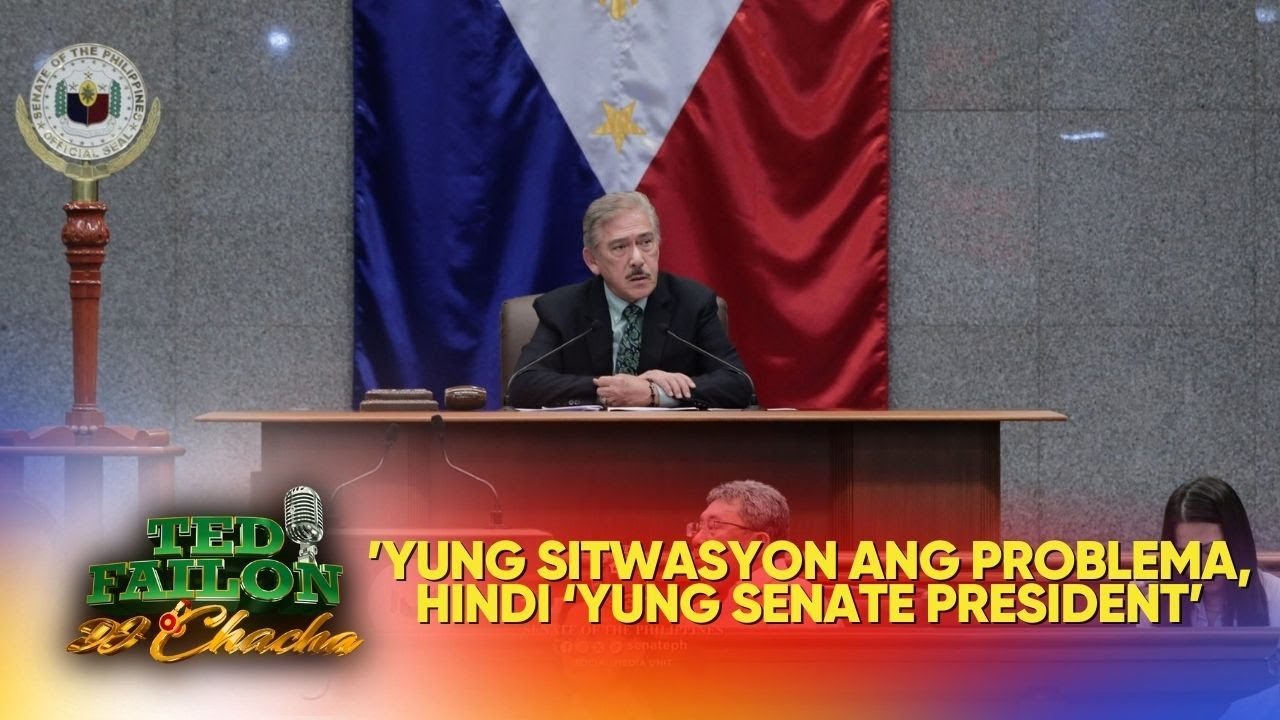 SP Sotto sa tangkang pagpapatalsik sa kanya bilang lider ng Senado | Ted Failon & DJ Chacha