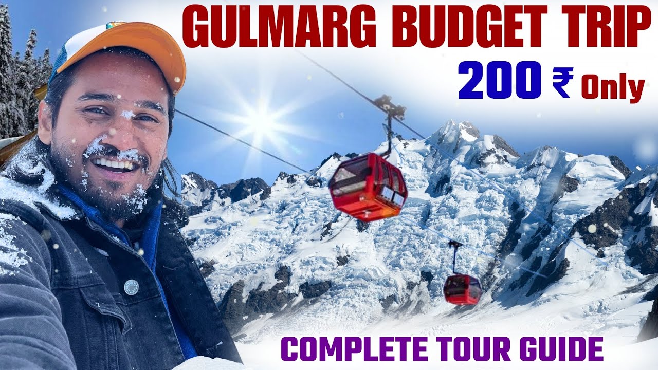 Gulmarg Budget Trip 🌨️❄️🏂 Srinagar To Gulmarg