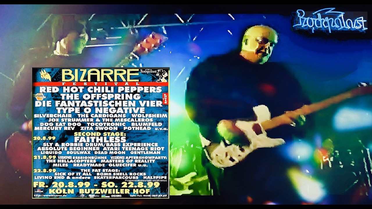 MASTERS OF REALITY live Köln Bizarre Festival 21. August 1999