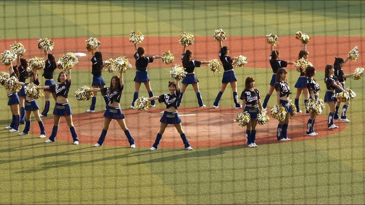 BLACK BLACK 千葉ロッテ オープニングダンス 神曲「マリンに集う我ら」