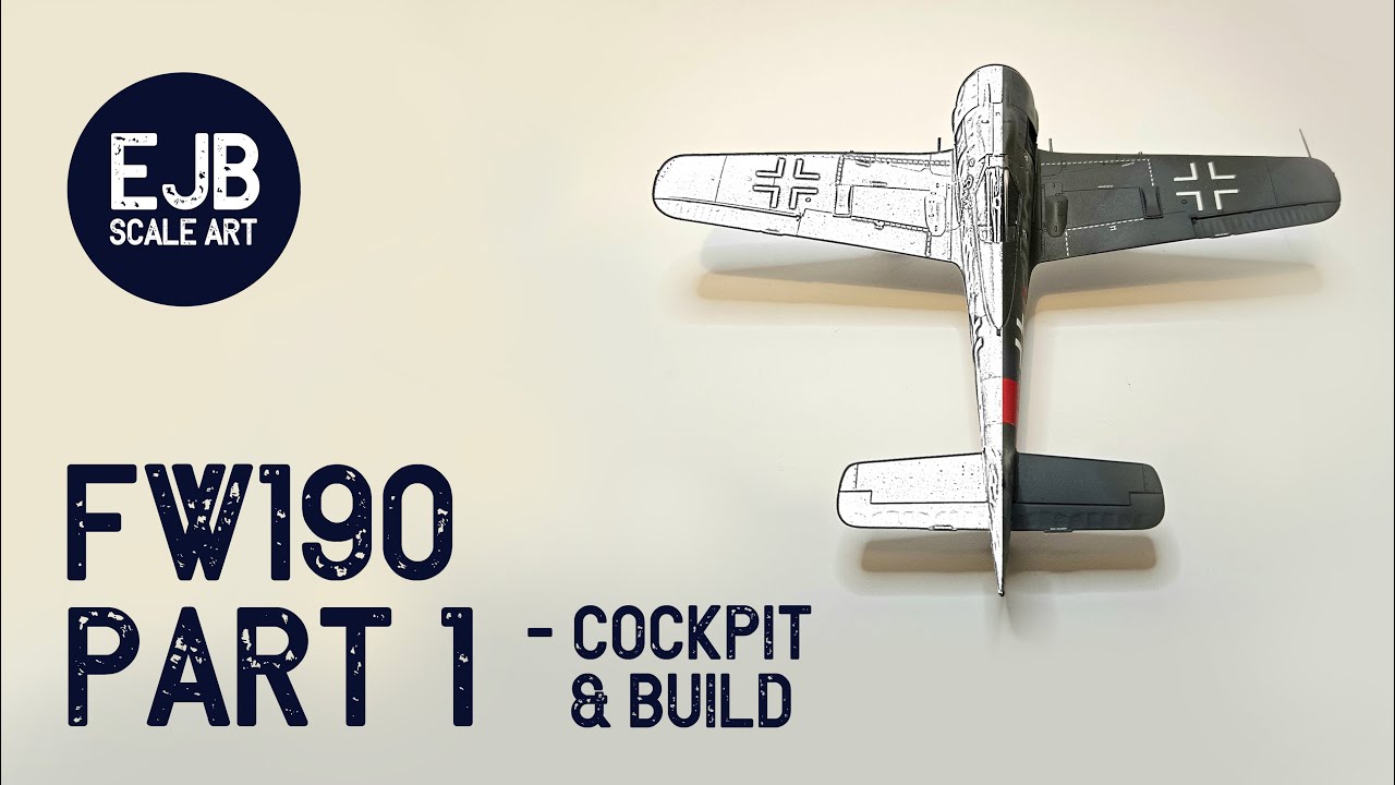 1:48 Tamiya - Focke Wulf FW190 - Часть 1 - Сборка кабины и основного набора