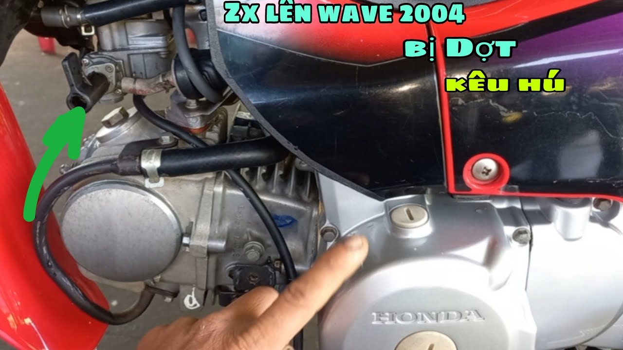 Làm full Wave zx lên wave 2004 kêu hú bị Dợt te tua/ Wave zx 2005