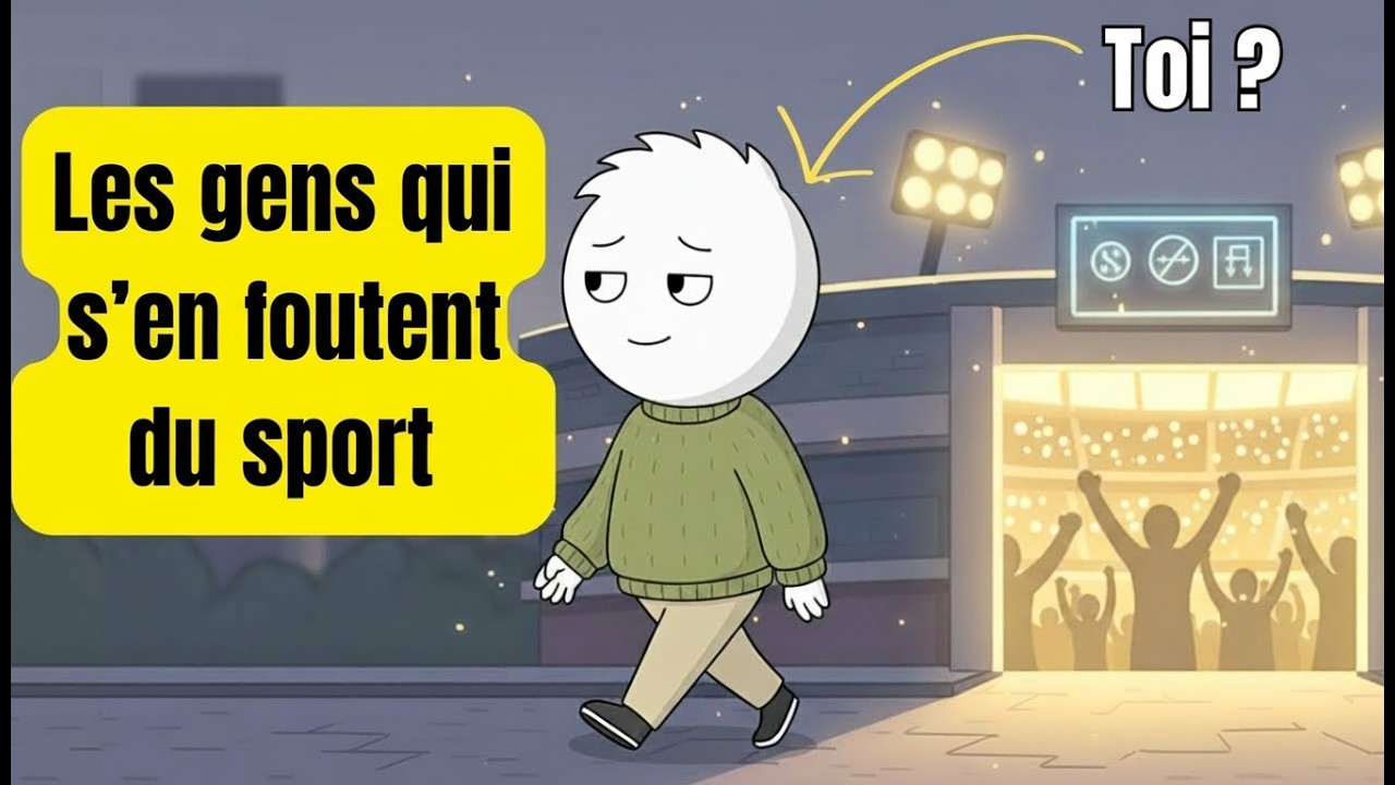 La psychologie des gens qui n'aiment pas le sport