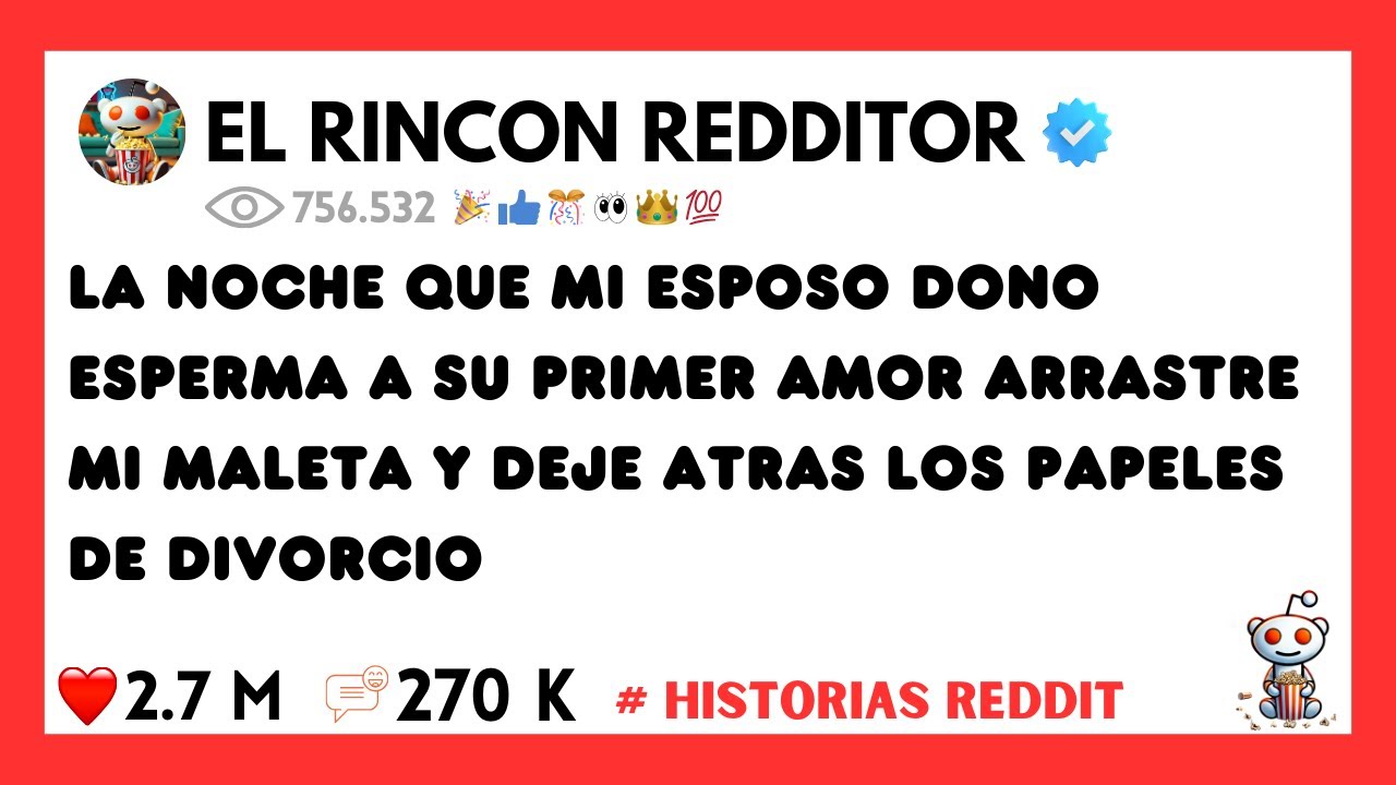 La noche que mi esposo dono esperma a su primer amor arrastre mi maleta y deje atrás los papeles ...