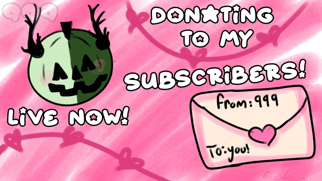 [44/365] ROBLOX - ❤️HAPPY VALENTINES❤️DONATING TO SUBSCRIBERS❤️FREE ROBUX ON PLS DONATE❤️