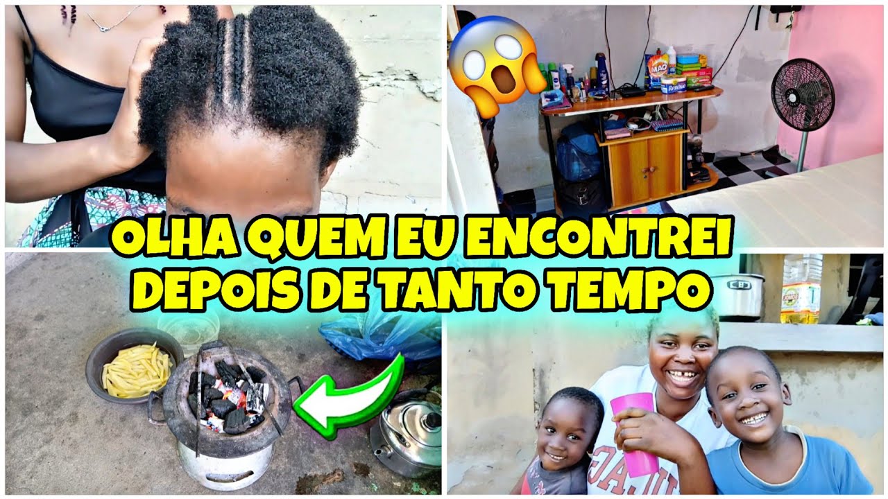 OLHA QUE EU ENCONTREI DEPOIS TANTO TEMPO ROTINA DAS 7 DA MANHÃ DE UMA MOÇAMBICANA 