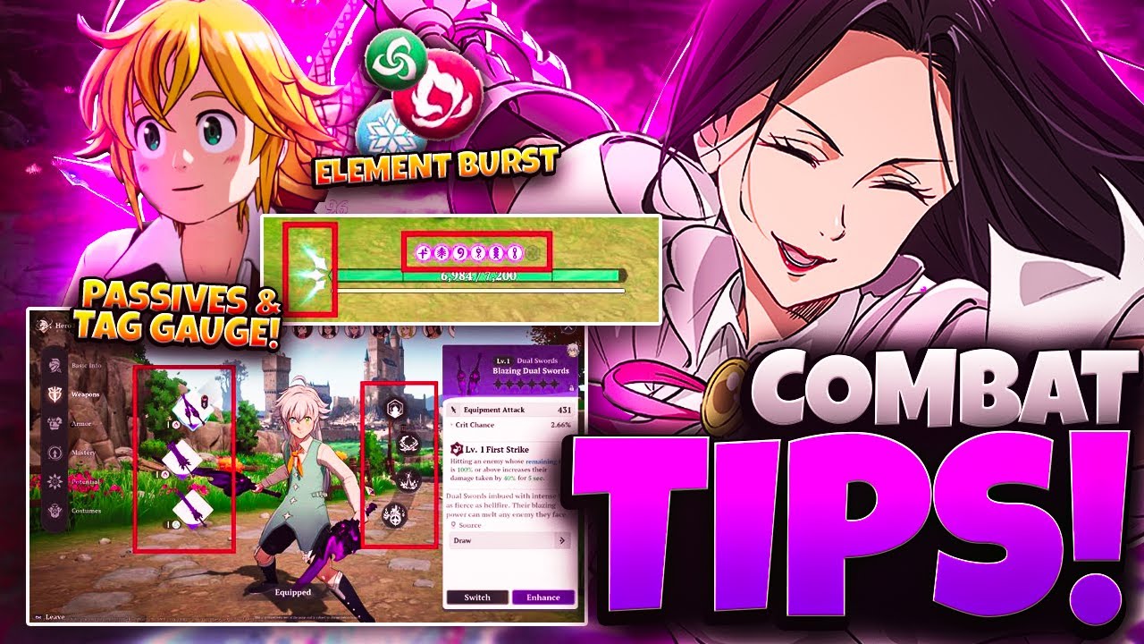 IN DEPTH LOOK INTO COMBAT FOR 7DSORIGIN | SEVEN DEADLY SINS ORIGIN