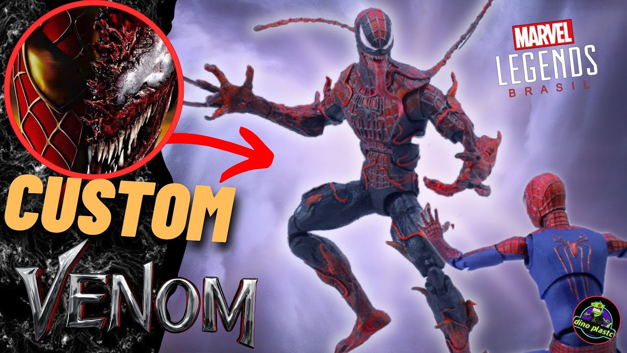 Custom spider carnage !! Marvel Legends #venom3