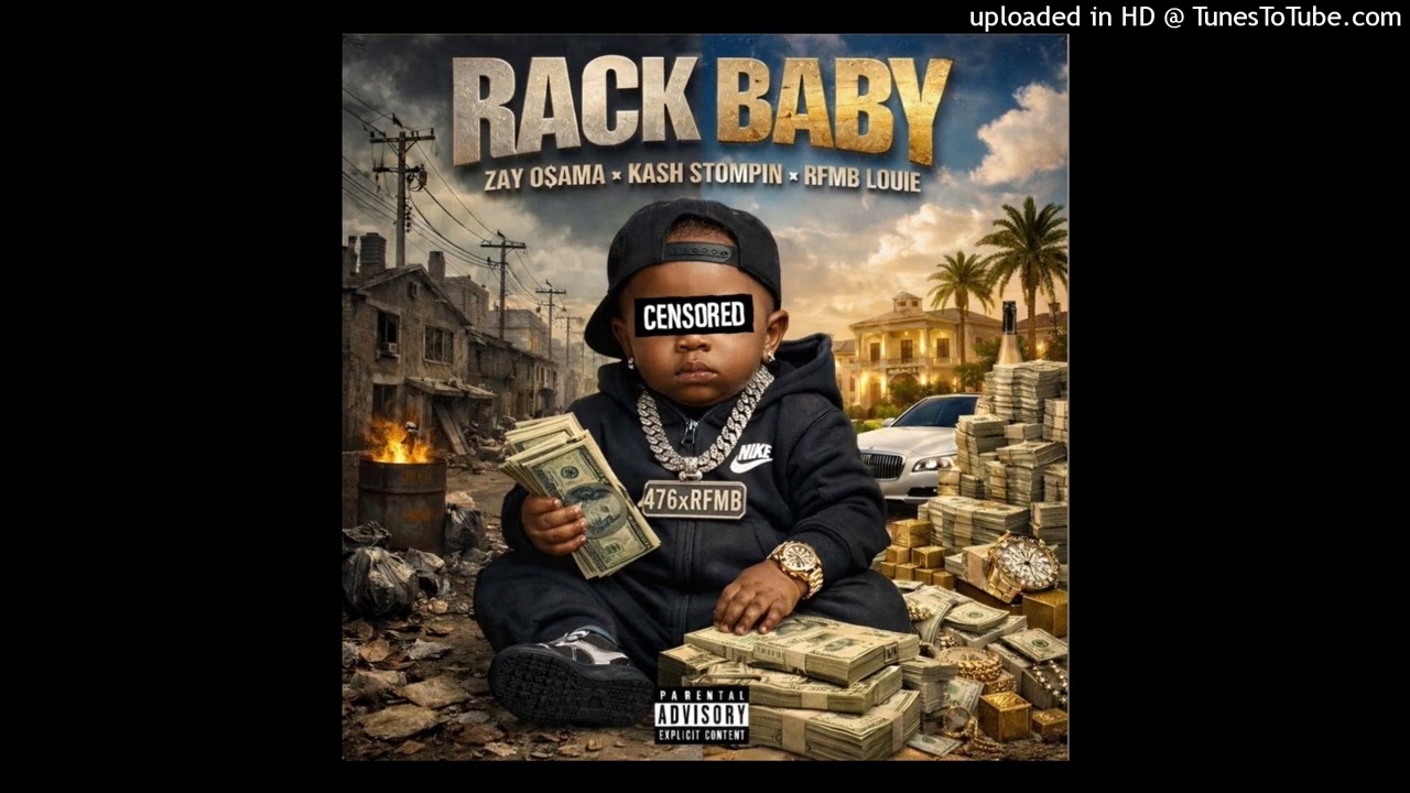ZayO$ama476 & Ka$h Stompin & RFMB Louie - Rack Baby (Official Audio)