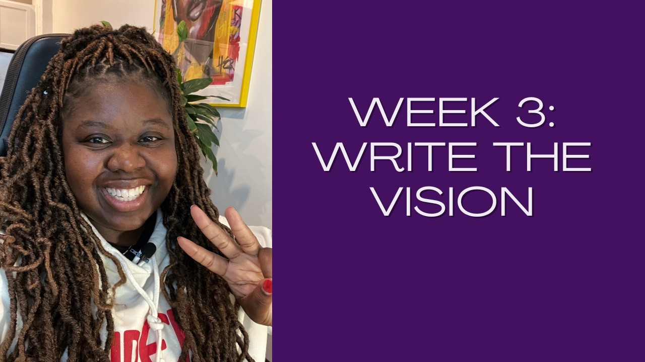 Week 3: Set the Vision | How to Create a Vision Board | NOW Faith Sprint
