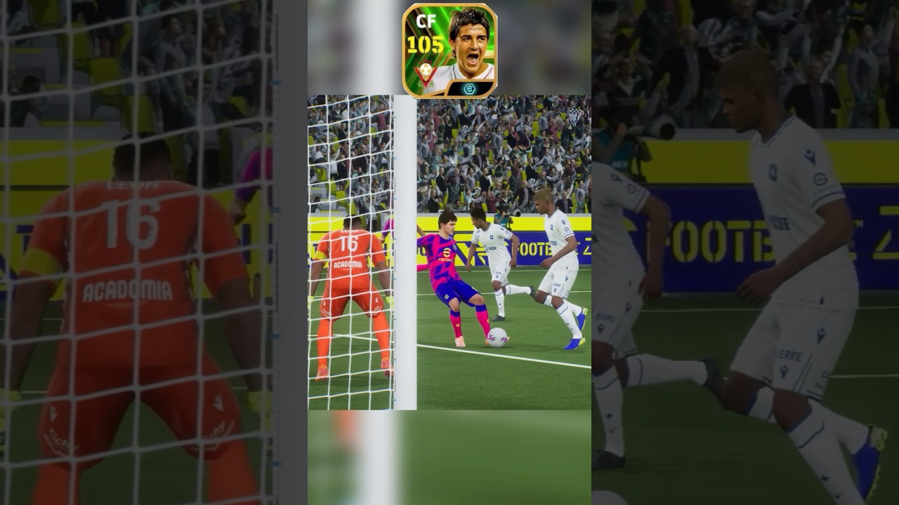 David Villa 🥶 efootball 2025 💥 Highlights Goal 🥅 