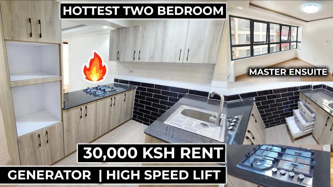 EXECUTIVE TWO BEDROOM MASTER ENSUITE UNIT going for 30k. at kamakis eastern bypass.