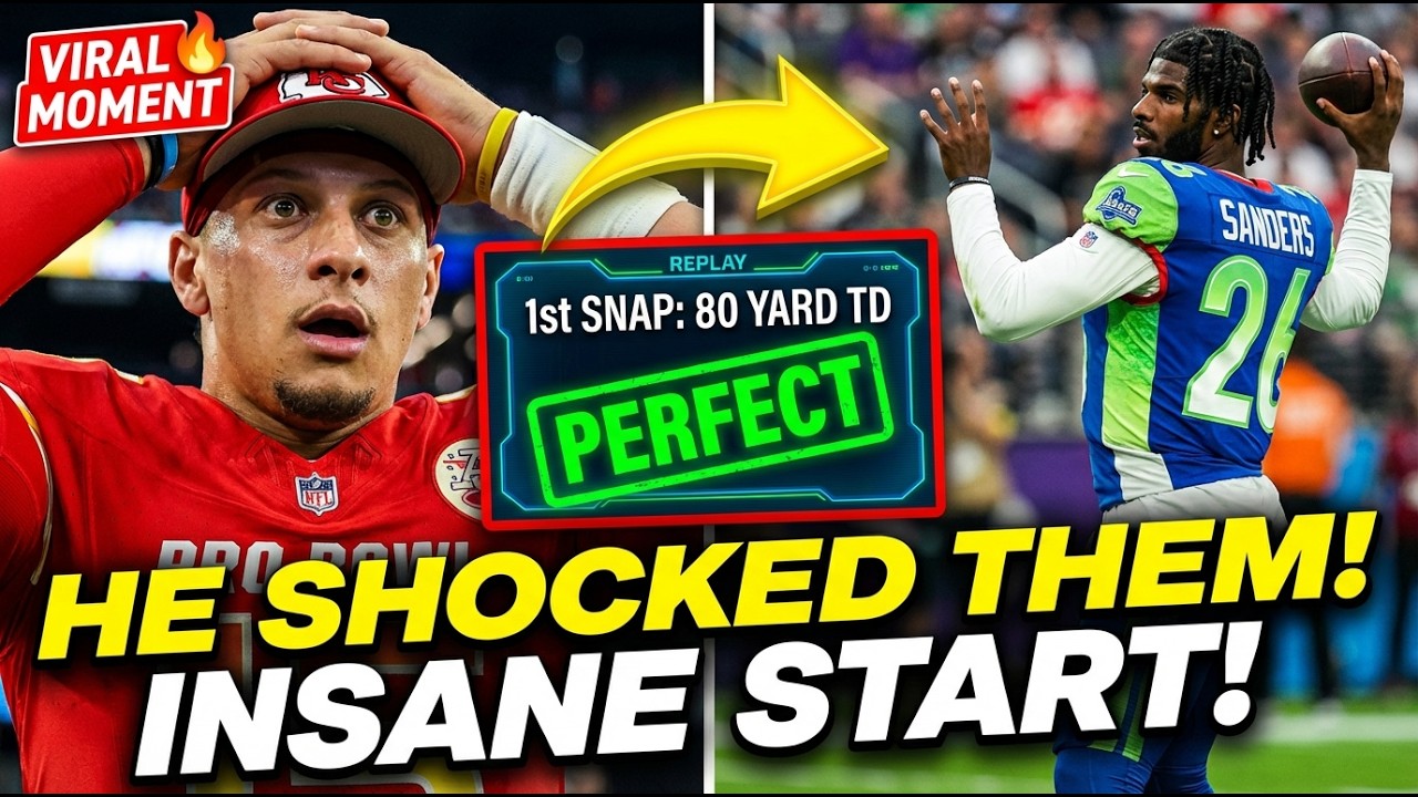 NFL Teams REACT After Shedeur Sanders’ INSANE First Pro Bowl Snap