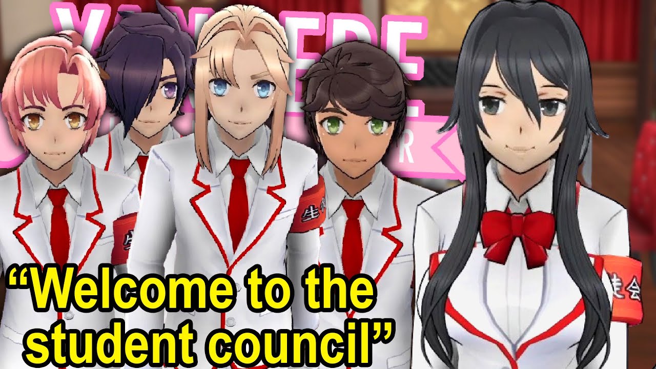 МЫ ВСТУПИЛИ В СТУДЕНЧЕСКИЙ СОВЕТ - Yandere Simulator Удивительный мод