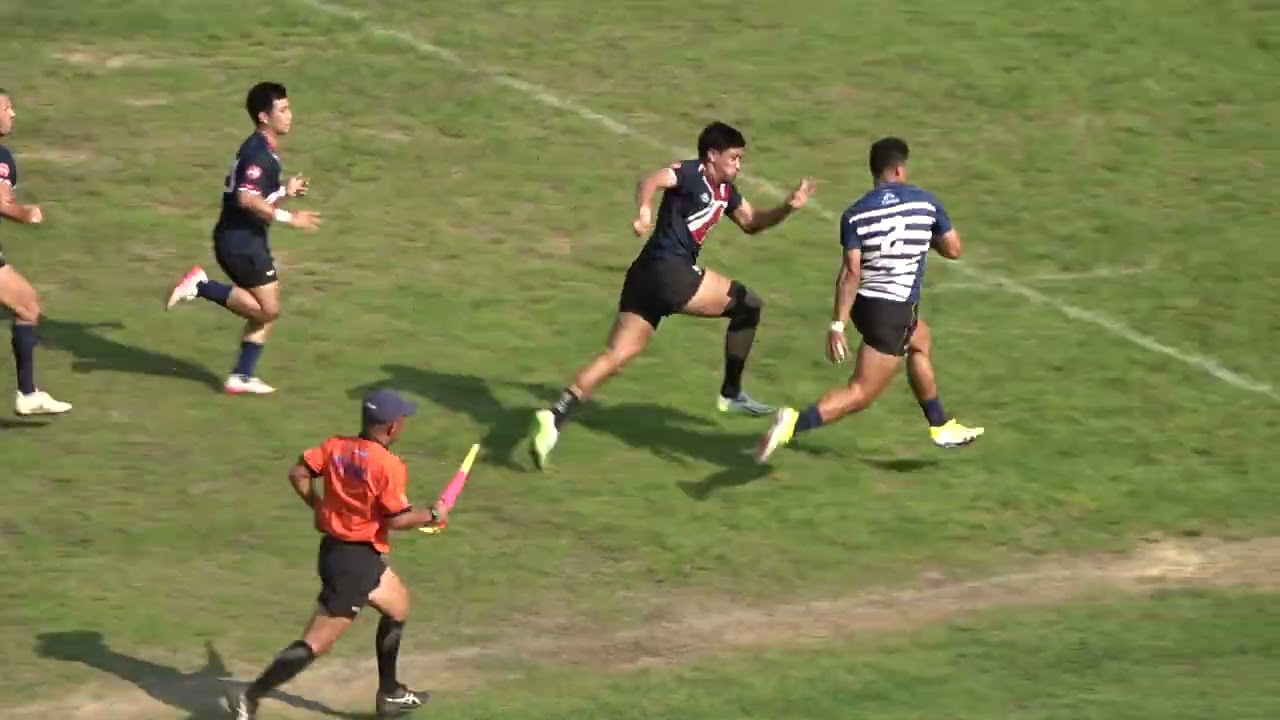 ราชนาวี vs ตำรวจ Semi final Thailand Rugby7 Championships for Central and Eastern 2024