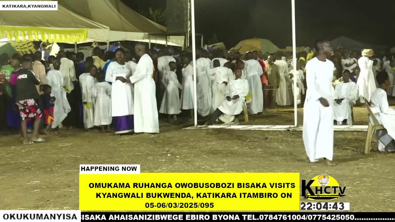 OMUKAMA RUHANGA OWOBUSOBOZI BISAKA VISITS KYANGWALI BUKWENDA KATIKARA ITAMBIRO