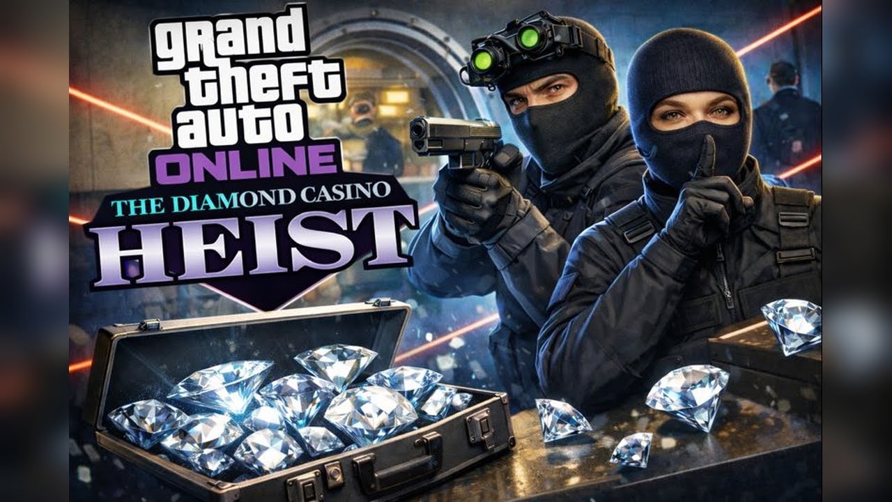 GTA Online : Braquage du Casino FURTIF avec des Randoms ! (Gains x2)