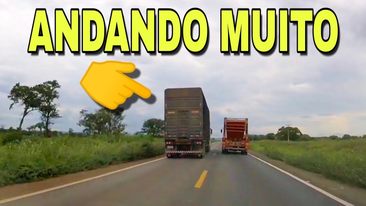 Carreta andando muito,