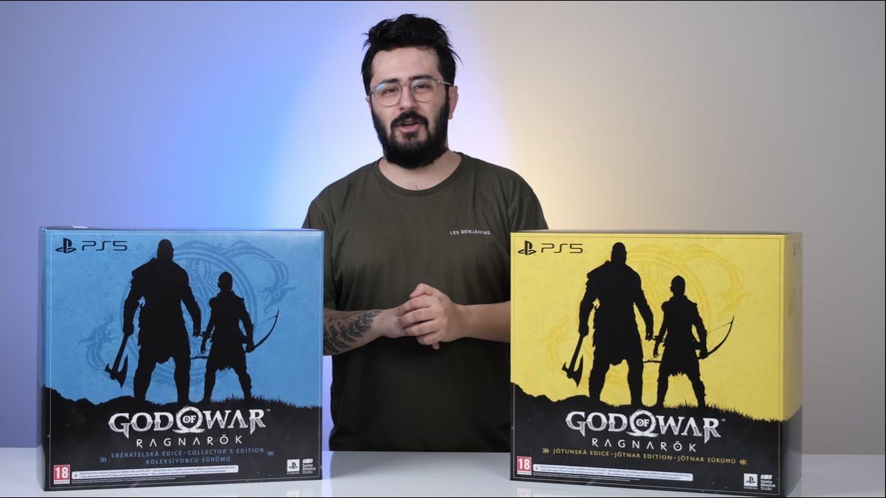 TÜRKİYE'DE AZ BULUNAN ÇOK ÖZEL PAKET - GOD OF WAR RAGNAROK COLLECTOR'S EDITION