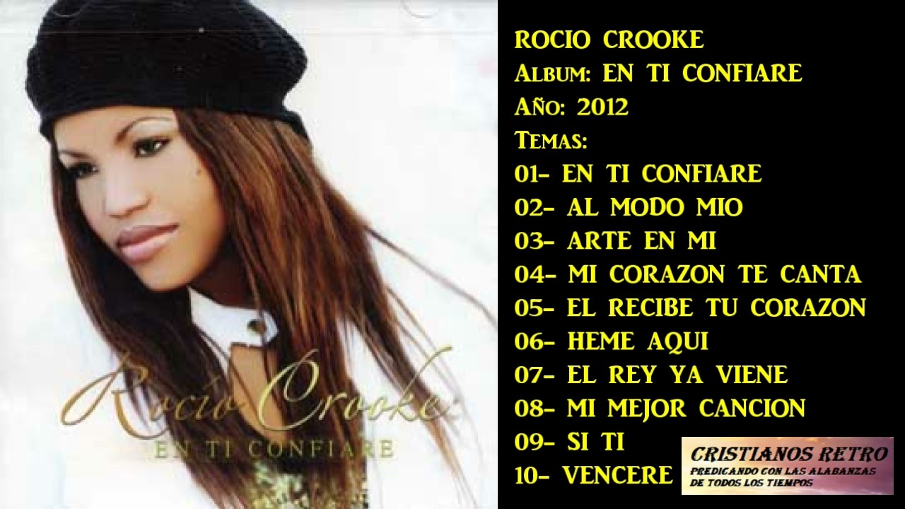 ROCIO CROOKE Album EN TI CONFIARE (2012)