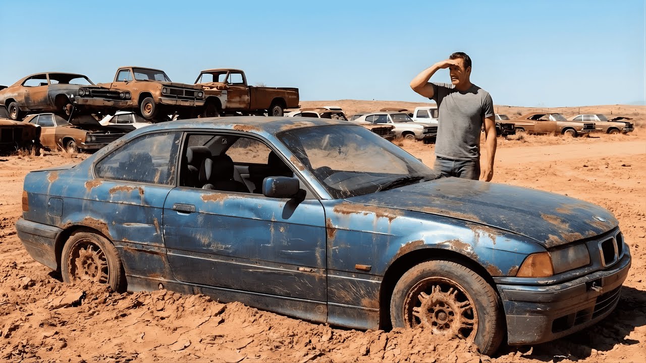 ASMR Car Restoration! Rescuing an Abandoned BMW E36 — Full Rebuild from Rotting Shell