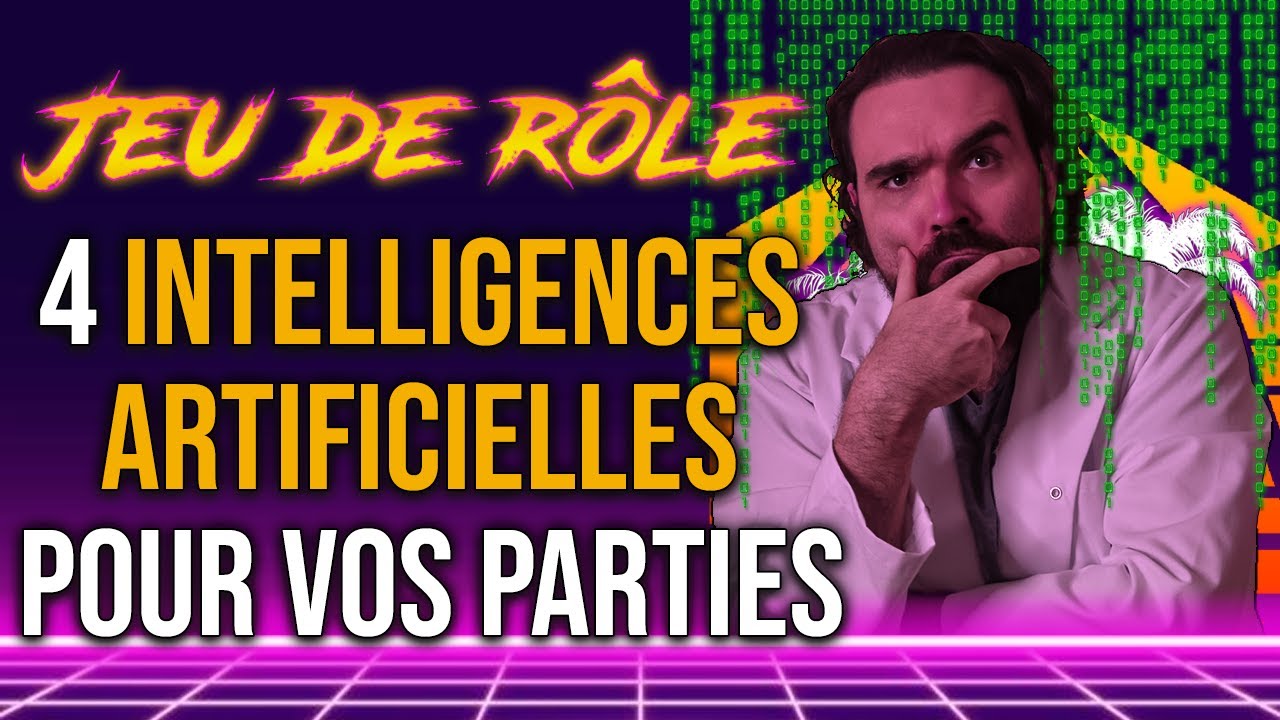 4 I.A incroyables pour vos JEUX DE RÔLES