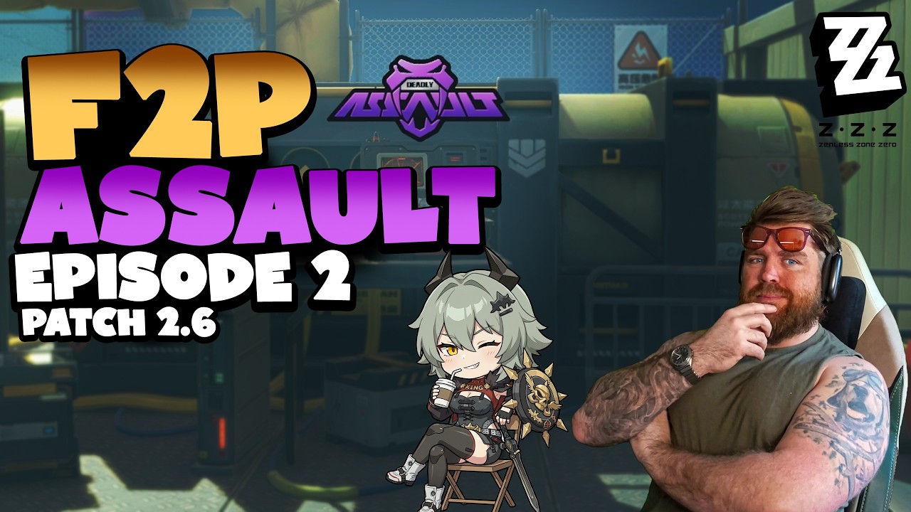 Бесплатная игра Deadly Assault! Стараюсь изо всех сил на своем партнерском аккаунте | Zenless Zon...