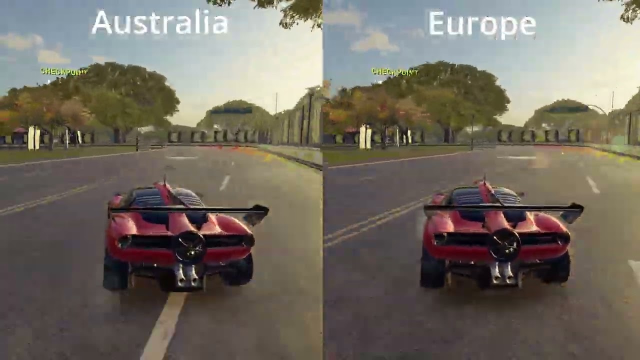 Server physics comparison in Motorfest 🤔