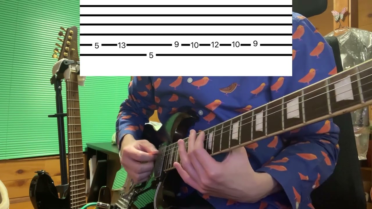ゆらゆら帝国 冷たいギフト　ギターカバー　TAB