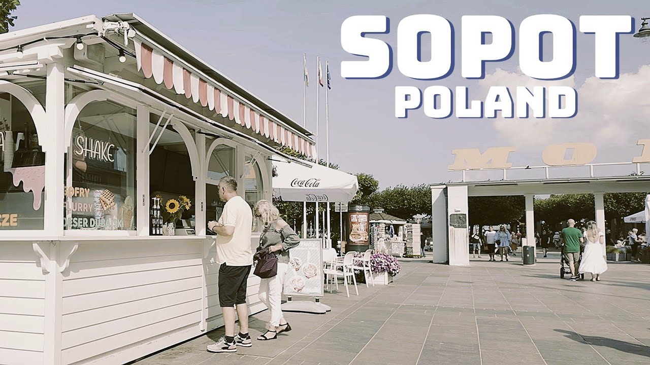 Sopot, Poland | walking toward the sea (silent vlog)