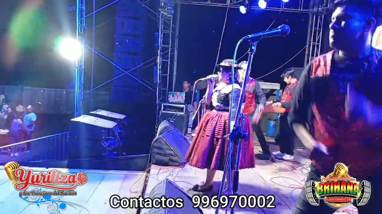 Yuriliza y los principes del bacilon en vivo en sandia pampa grande 2025 