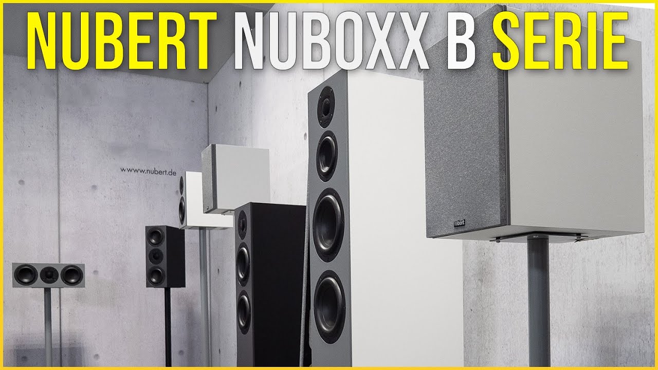 Nubert nuBoxx Lautsprecher Serie im Gesamtüberblick