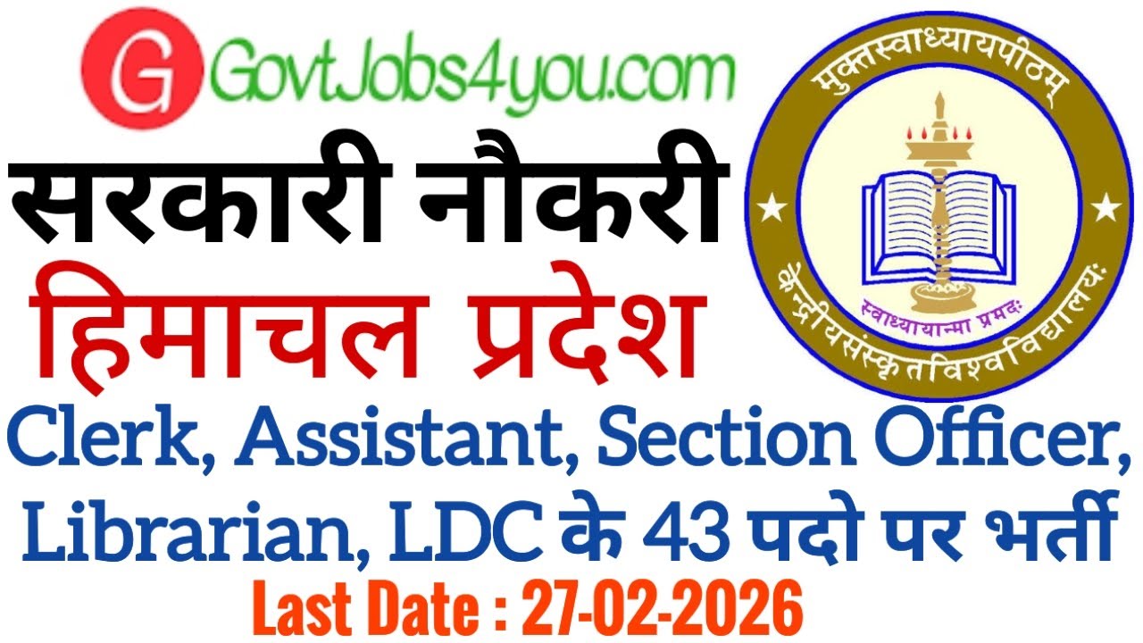 CSU Non Teaching Staff Regular Recruitment 2026