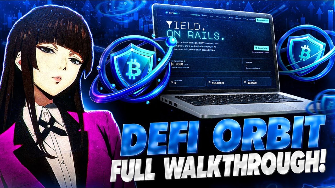 Обзор DeFi Orbit &mdash; новая DeFi-платформа, о которой все говорят! 🚀