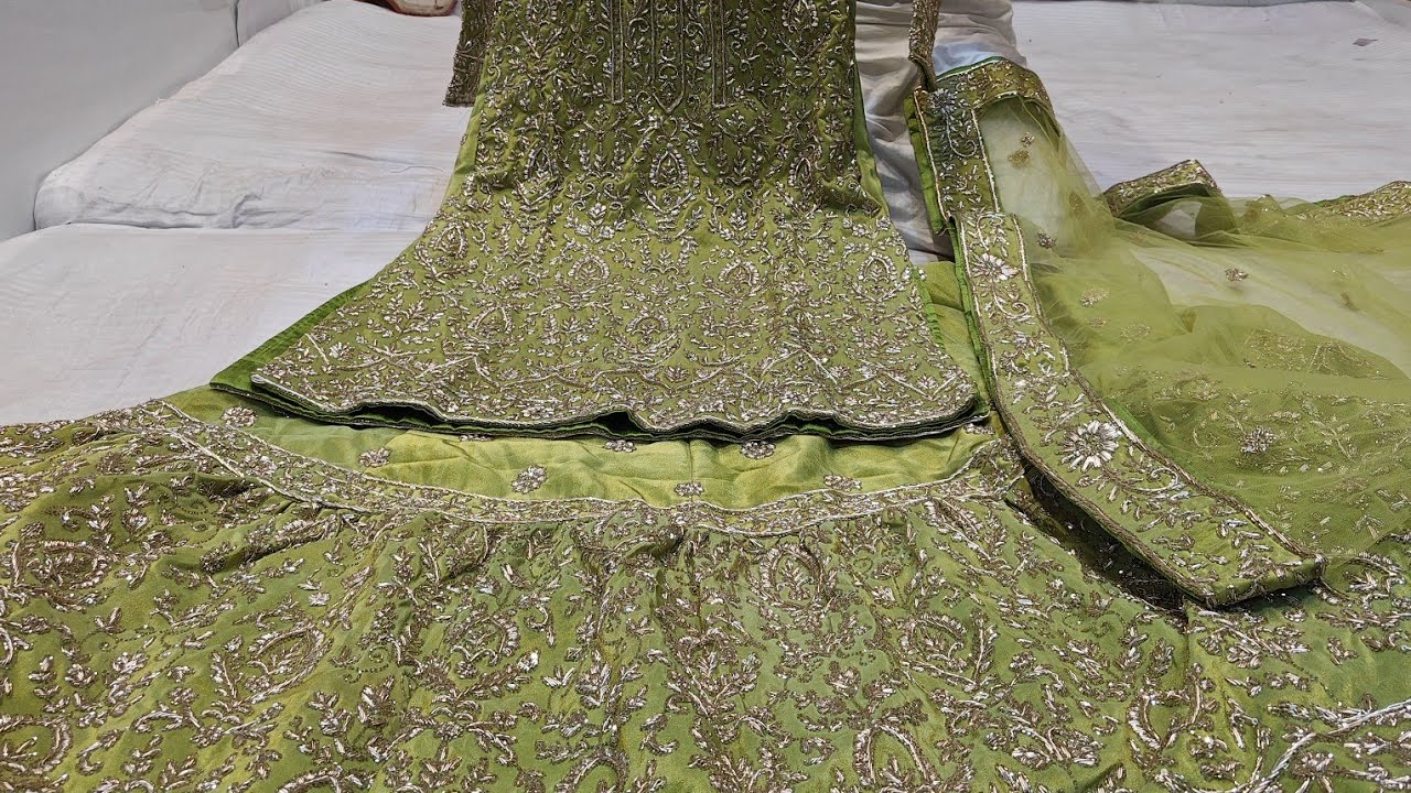 The Intricate Craft of Zardozi Farshi Explained | Bridal & Bridesmaid...