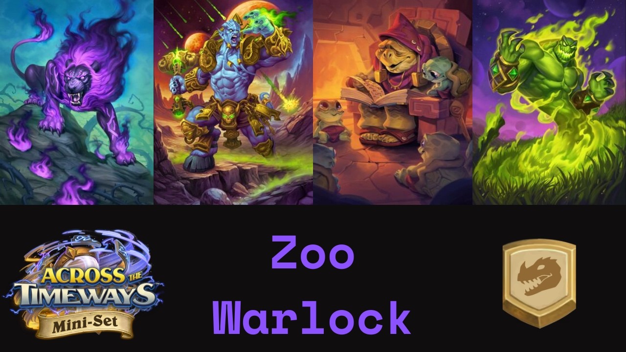 Zoo Warlock, The New Buffed Deck! (Hearthstone Standard)